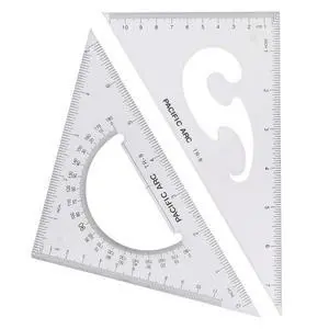 Triangle Set 8 Inch 30/60 & 45/90 Triangle Set 8 Inch 30/60 & 45/90