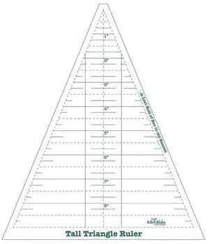 Tall Triangle Ruler by Lori Holt Tall Triangle Ruler by Lori Holt
