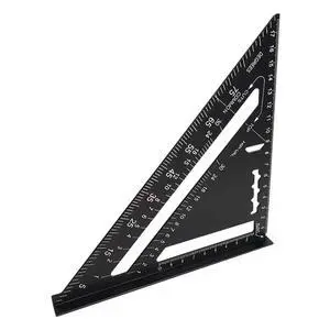 Builder 7inch Metric 14 Types of Drill Holes Triangle Ruler Carpenters Tools Builder 7inch Metric 14 Types of Drill Holes Triangle Ruler Carpenters Tools