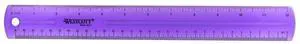 16024 Jeweltone Plastic Ruler, 12-Inch, Purple 16024 Jeweltone Plastic Ruler, 12-Inch, Purple