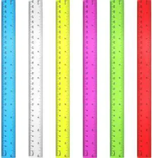 30 Pack Clear Ruler Plastic Rulers 12 Inch Transparent Assorted Color Kids Ruler Bulk for School with Centimeters Millimeter and Inches, Measuring Tools for Student School Office Home 30 Pack Clear Ruler Plastic Rulers 12 Inch Transparent Assorted Color Kids Ruler Bulk for School with Centimeters Millimeter and Inches, Measuring Tools for Student School Office Home