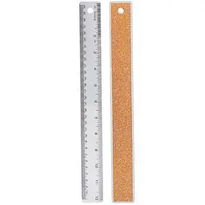 12 Inch Metal Ruler Stainless Steel Metal Ruler with Cork Backing, Non-Slip Rulers with Inch and Centimeters, Straight Edge Cork Base Rulers for Student School Office Drafting Tools 12 Inch Metal Ruler Stainless Steel Metal Ruler with Cork Backing, Non-Slip Rulers with Inch and Centimeters, Straight Edge Cork Base Rulers for Student School Office Drafting Tools