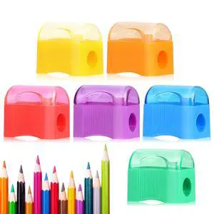 144 Pack Bulk Miniature Plastic Pencil Sharpener Colors Assortment School Classroom 144 Pack Bulk Miniature Plastic Pencil Sharpener Colors Assortment School Classroom