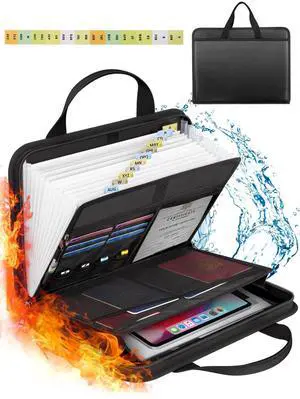 Important Document Organizer Folio Accordion File Organizer Important Document Organizer Folio Accordion File Organizer