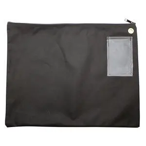 Interoffice Canvas Mailbag, Black, 18 x 14 inch Interoffice Canvas Mailbag, Black, 18 x 14 inch