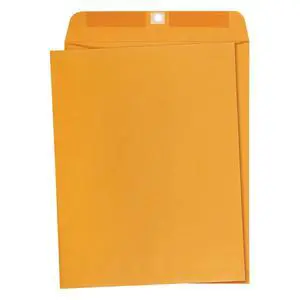 Clasp Kraft Envelopes for Documents, Gummed Mailing, 10" x 13", 100-Pack Clasp Kraft Envelopes for Documents, Gummed Mailing, 10" x 13", 100-Pack