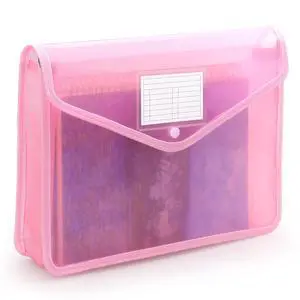 Plastic Expanding File Folder, Fit Letter/A4 Size, Pink, 1 Pack Plastic Expanding File Folder, Fit Letter/A4 Size, Pink, 1 Pack