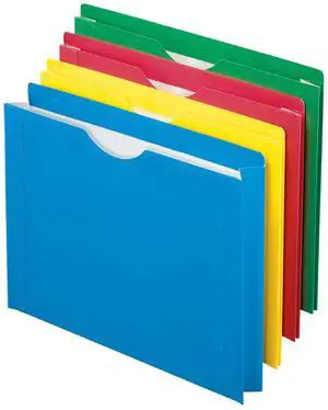 Color Reinforced File Jacket, 2-Inch Expanding Jacket, Letter Size, Assorted Colors, 8 Pack (12003EE) Color Reinforced File Jacket, 2-Inch Expanding Jacket, Letter Size, Assorted Colors, 8 Pack (12003EE)