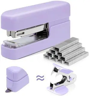 Stapler, 45 Sheet Capacity, Purple Stapler, 45 Sheet Capacity, Purple