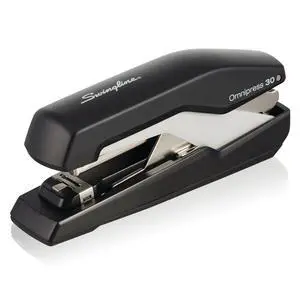 Stapler, Omnipress 30 Stapler, "Press Anywhere for Easier Use", 30 Sheet Capacity, Black/Gray (5000585A) Stapler, Omnipress 30 Stapler, "Press Anywhere for Easier Use", 30 Sheet Capacity, Black/Gray (5000585A)