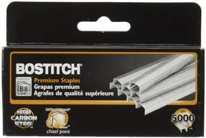 Value Pack of 6 Boxes Stanley Bostitch B8 Powercrown Premium 1/4" Staples (Stcrp21151/4) Value Pack of 6 Boxes Stanley Bostitch B8 Powercrown Premium 1/4" Staples (Stcrp21151/4)