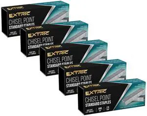 Staples Standard 5 PK Staples for Stapler 25,000, 1/4 Inch Staples Standard 5 PK Staples for Stapler 25,000, 1/4 Inch