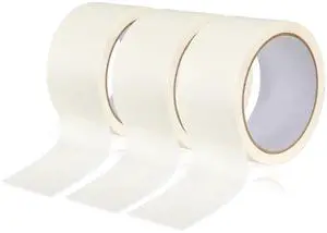 Masking Tape 2 inch 3 Pack 65.6 feet Thick 2 inch Wide Painters Masking Tape Strong Adhesive Clean Removal for Painting Labeling Crafts Home Total 196.8 feet Masking Tape 2 inch 3 Pack 65.6 feet Thick 2 inch Wide Painters Masking Tape Strong Adhesive Clean Removal for Painting Labeling Crafts Home Total 196.8 feet
