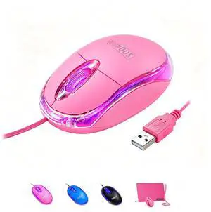 Pink Mouse,Computer Mouse,with 1.5m Pink USB Cable - Compatible with Windows, Linux, Mac, Laptop, PC & Desktop - Ideal for Office, Home, Business, School, Kids & Women Pink Mouse,Computer Mouse,with 1.5m Pink USB Cable - Compatible with Windows, Linux, Mac, Laptop, PC & Desktop - Ideal for Office, Home, Business, School, Kids & Women