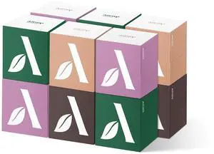 Aware 100% Bamboo Facial Tissues, 3-Ply, FSC Certified, 12 Pack, 60 Sheets Per Box, 720 Total Aware 100% Bamboo Facial Tissues, 3-Ply, FSC Certified, 12 Pack, 60 Sheets Per Box, 720 Total