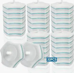 Disposable Toilet Brush Refills 32 Count Toilet Refills, Disposable Toilet Bowl Brush Refill Pads for Bathroom and Toilet Cleaning (Not Compatible with Other Brand Toilet Handle) Disposable Toilet Brush Refills 32 Count Toilet Refills, Disposable Toilet Bowl Brush Refill Pads for Bathroom and Toilet Cleaning (Not Compatible with Other Brand Toilet Handle)
