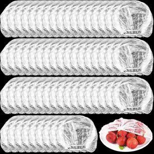 400 Pcs Fresh Keeping Bags,Plastic Food Storage Covers,Elastic Sealing Bowl Lids,Adjustable Wrap Bowl Covers for Family Kitchen Outdoor Picnic 400 Pcs Fresh Keeping Bags,Plastic Food Storage Covers,Elastic Sealing Bowl Lids,Adjustable Wrap Bowl Covers for Family Kitchen Outdoor Picnic