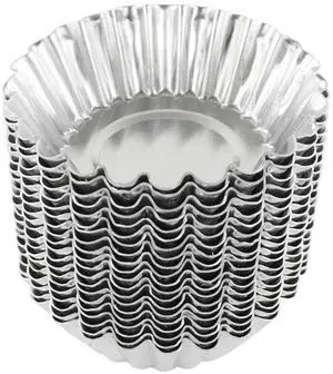 20Pcs Egg Tart Molds for Baking, Mini Tart Pan 2.75 Inch 20Pcs Egg Tart Molds for Baking, Mini Tart Pan 2.75 Inch