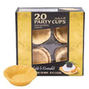 Ready to Fill Party Cups, Pastry Cups, 2.10 oz, Pack of 1 Ready to Fill Party Cups, Pastry Cups, 2.10 oz, Pack of 1