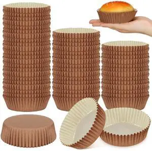 Disposable Round Cupcake Liners Paper Baking Cups Wrappers Cupcake Paper Microwave Oven Safe Bakeware Mold for Snacks Cakes(Natural,50 Pack) Disposable Round Cupcake Liners Paper Baking Cups Wrappers Cupcake Paper Microwave Oven Safe Bakeware Mold for Snacks Cakes(Natural,50 Pack)