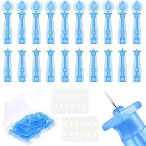 50 Pack Disposable Acne Pimple Popper Needles and 72 Dots Pimple Stickers, for Whitehead Acne Closed Mouth Needle (50 Pack) 50 Pack Disposable Acne Pimple Popper Needles and 72 Dots Pimple Stickers, for Whitehead Acne Closed Mouth Needle (50 Pack)
