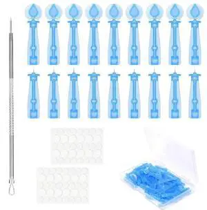 Sterile Needles for Pimples,50pcs Disposable Blackhead and Blemish Remover Tools and 72 Dots Pimple Stickers, for Acne, Whitehead, Comedone Sterile Needles for Pimples,50pcs Disposable Blackhead and Blemish Remover Tools and 72 Dots Pimple Stickers, for Acne, Whitehead, Comedone