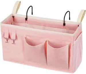 Bedside Caddy, Bedside Storage Bag Hanging Organizer for Bunk Dorm Bed Rail Bedside Caddy, Bedside Storage Bag Hanging Organizer for Bunk Dorm Bed Rail