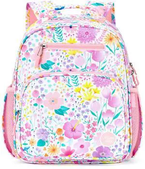 Kids Backpack for Girls: Girls Backpack 5-8 - Kindergarten Elementary School Bookbag for Girl - Flower Pink Kids Backpack for Girls: Girls Backpack 5-8 - Kindergarten Elementary School Bookbag for Girl - Flower Pink