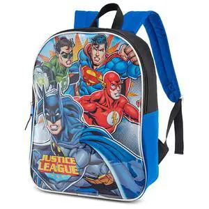 Justice League Kids Backpack - School Backpack for Boys Justice League Kids Backpack - School Backpack for Boys