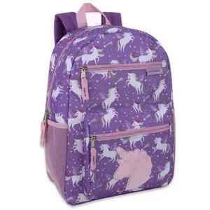 17 Kids Character School Backpacks Plush for Girls with Side Pockets, Padded Straps (Plush Unicorn Love) 17 Kids Character School Backpacks Plush for Girls with Side Pockets, Padded Straps (Plush Unicorn Love)