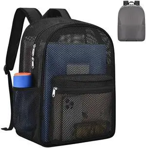 Heavy Duty Mesh Backpack See Through College Student Backpack Heavy Duty Mesh Backpack See Through College Student Backpack