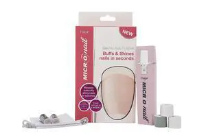 Micro Electric Portable Nail Polisher Manicure Luxury Buff Smooth Shine Micro Electric Portable Nail Polisher Manicure Luxury Buff Smooth Shine