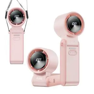 3-in-1 Portable Handheld Turbo Fan-100 Speeds,Powerful 20000 RPM, 12Hrs Cooling, LED Display, 120° Rotation, USB Rechargeable Mini Hand Held Personal Fan for Travel Makeup Outdoor Indoor, Pink 3-in-1 Portable Handheld Turbo Fan-100 Speeds,Powerful 20000 RPM, 12Hrs Cooling, LED Display, 120° Rotation, USB Rechargeable Mini Hand Held Personal Fan for Travel Makeup Outdoor Indoor, Pink
