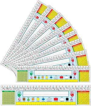 36-Piece Traditional Manuscript Name Plate for Desk, Gr 1-3 36-Piece Traditional Manuscript Name Plate for Desk, Gr 1-3