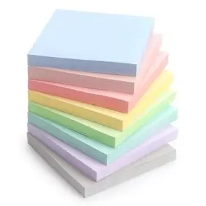 Sticky Notes 3x3 Inch, 8 Pads, Light Colors Self-Adhesive, 80 Sheets/Pad Sticky Notes 3x3 Inch, 8 Pads, Light Colors Self-Adhesive, 80 Sheets/Pad