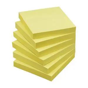 Sticky Notes 3x3 with Bright Colors, 6 Pads 100 Sheets/Pad (Yellow) Sticky Notes 3x3 with Bright Colors, 6 Pads 100 Sheets/Pad (Yellow)