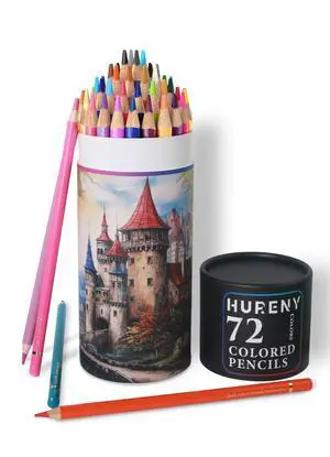 Colored Pencils for Adult Coloring Books, Set of 72, Oil-Based Core Drawing Pencils, 3.8mm Soft Leads with Adult Coloring Pencils, Professional Art Supplies for Adults, Beginner and Kids Colored Pencils for Adult Coloring Books, Set of 72, Oil-Based Core Drawing Pencils, 3.8mm Soft Leads with Adult Coloring Pencils, Professional Art Supplies for Adults, Beginner and Kids
