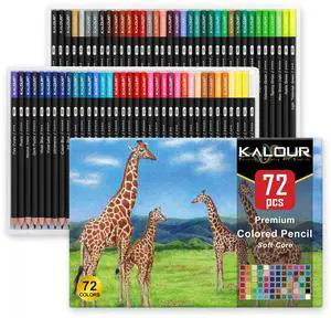 72 Count Colored Pencils for Adult Coloring Books, Soft Core,Ideal for Drawing Blending Shading,Color Pencils Set Gift for Beginners Artists 72 Count Colored Pencils for Adult Coloring Books, Soft Core,Ideal for Drawing Blending Shading,Color Pencils Set Gift for Beginners Artists