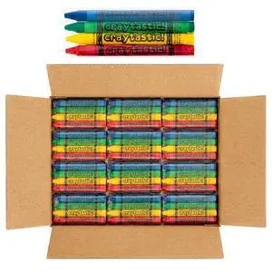 !52 Sets of 4-Packs in Cello (208 Count total bulk Crayons) - Large Box of Crayons Bulk For School Teachers, Restaurants, Party Favors, Crayon Packs, Non-Toxic !52 Sets of 4-Packs in Cello (208 Count total bulk Crayons) - Large Box of Crayons Bulk For School Teachers, Restaurants, Party Favors, Crayon Packs, Non-Toxic