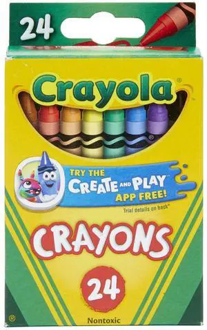 Crayons 24 Colors (Pack of 4) Crayons 24 Colors (Pack of 4)