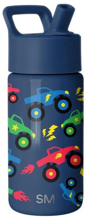 Kids Water Bottle & Toddler Cup | 14oz | Monster Truck Kids Water Bottle & Toddler Cup | 14oz | Monster Truck