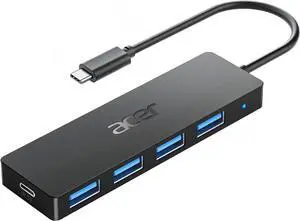 USB C Hub 4 Ports, Multiple USB 3.0 Hub for Laptop (USB-C, 0.7FT) USB C Hub 4 Ports, Multiple USB 3.0 Hub for Laptop (USB-C, 0.7FT)