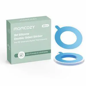 Replacement Stickers for Momcozy Wearable Digital Thermometer,20 Count,Single-Use,Skin-Friendly Replacement Stickers for Momcozy Wearable Digital Thermometer,20 Count,Single-Use,Skin-Friendly