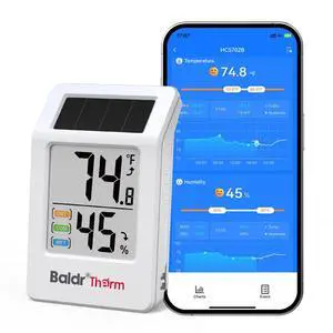 Room Thermometer Indoor, Humidity Meter, 2026 Upgrade Bluetooth Thermometer with Privacy-Friendly Guest Mode | 250ft Coverage | Real-Time Alerts for Home, Office, Greenhouse Room Thermometer Indoor, Humidity Meter, 2026 Upgrade Bluetooth Thermometer with Privacy-Friendly Guest Mode | 250ft Coverage | Real-Time Alerts for Home, Office, Greenhouse