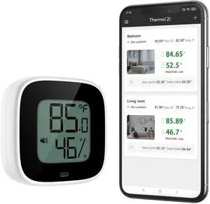 Bluetooth Thermometer Hygrometer, Smart Humidity Temperature Sensor Bluetooth Thermometer Hygrometer, Smart Humidity Temperature Sensor