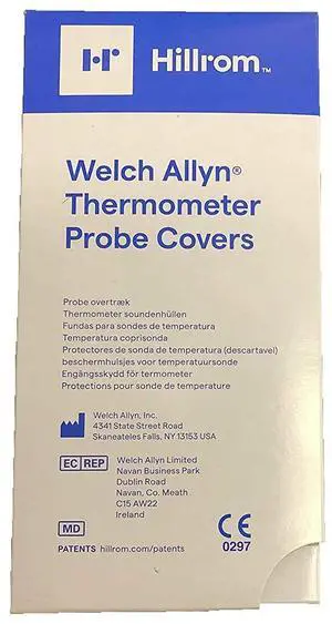 05031-SureTemp Plus Model 690 Electronic Thermometer Disposable Probe Covers (Pack of 250) 05031-SureTemp Plus Model 690 Electronic Thermometer Disposable Probe Covers (Pack of 250)