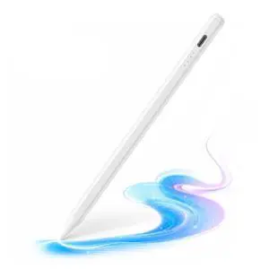 Stylus Pen for iPad 2018-2026 Gen, Fast Charge, Palm Rejection-White Stylus Pen for iPad 2018-2026 Gen, Fast Charge, Palm Rejection-White