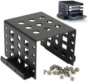 2.5 Inch HDD Mounting Rack, Hard Drive Storage Bracket (Black) 2.5 Inch HDD Mounting Rack, Hard Drive Storage Bracket (Black)