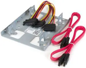 Dual 2.5in to 3.5in SATA Bracket Kit, TAA (BRACKET25X2) Dual 2.5in to 3.5in SATA Bracket Kit, TAA (BRACKET25X2)