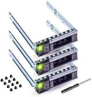 3-Pack 3.5" LFF Caddy Tray - fits Dell PowerEdge 17-14th Gen 3-Pack 3.5" LFF Caddy Tray - fits Dell PowerEdge 17-14th Gen